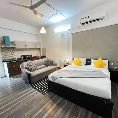 Bedchambers Serviced Apartment, Jubilee Hills Hyderabad Exterior photo